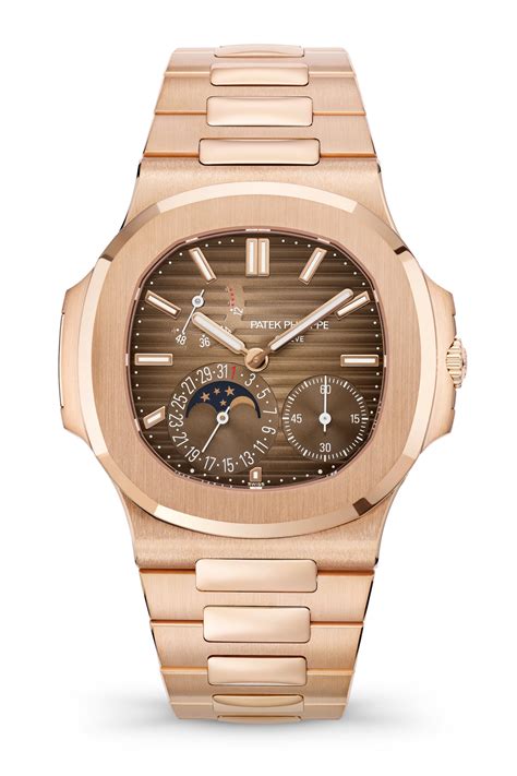 patek philippe watches nautilus mens rose gold 5712r-001|patek philippe 5712r 001.